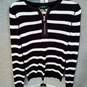 Ralph Lauren Sport Black/White striped top